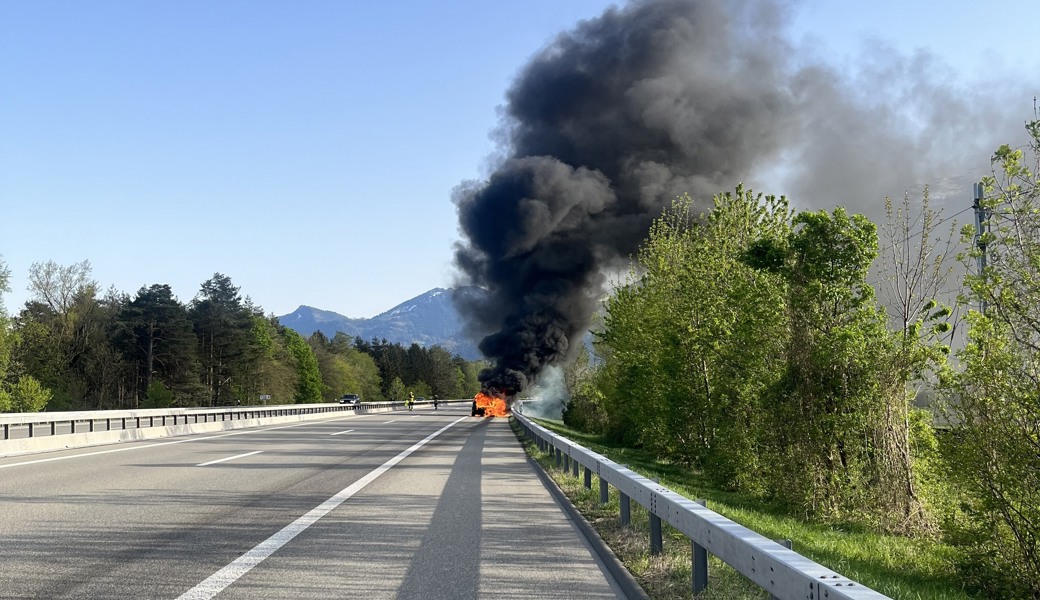 Die Feuerwehr konnte den Brand rasch löschen.