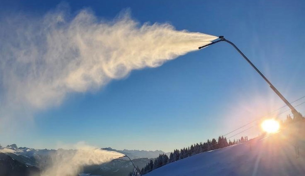 Für das Projekt Beschneiung 4.0 am Pizol ist der Entscheid des Kantons von grosser Bedeutung. Bild: Pizohlbahnen AG