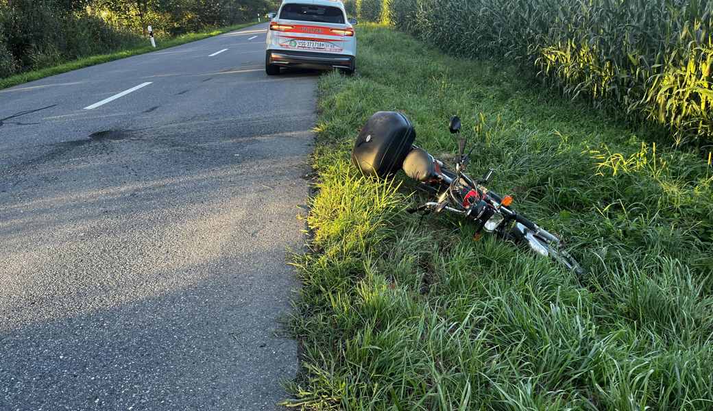 Der Unfall ereignete sich auf Höhe der Liegenschaft Ochsensandstrasse 2.