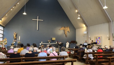 Maiwallfahrt zur Schutzengelkirche in Altenrhein