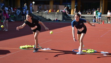 Am Sporttag der Oberstufe wurde um jeden Punkt gekämpft