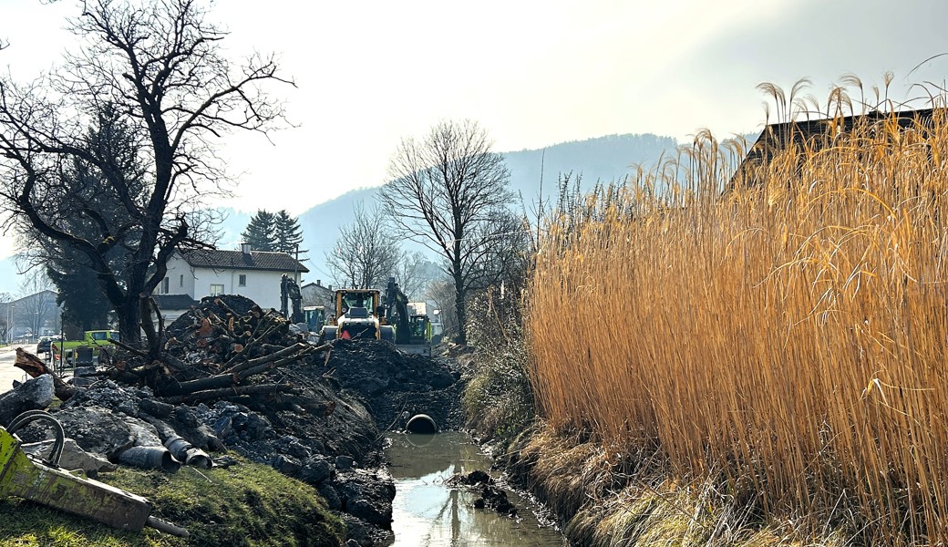 Sevelerbach: Bauarbeiten sind auf Kurs