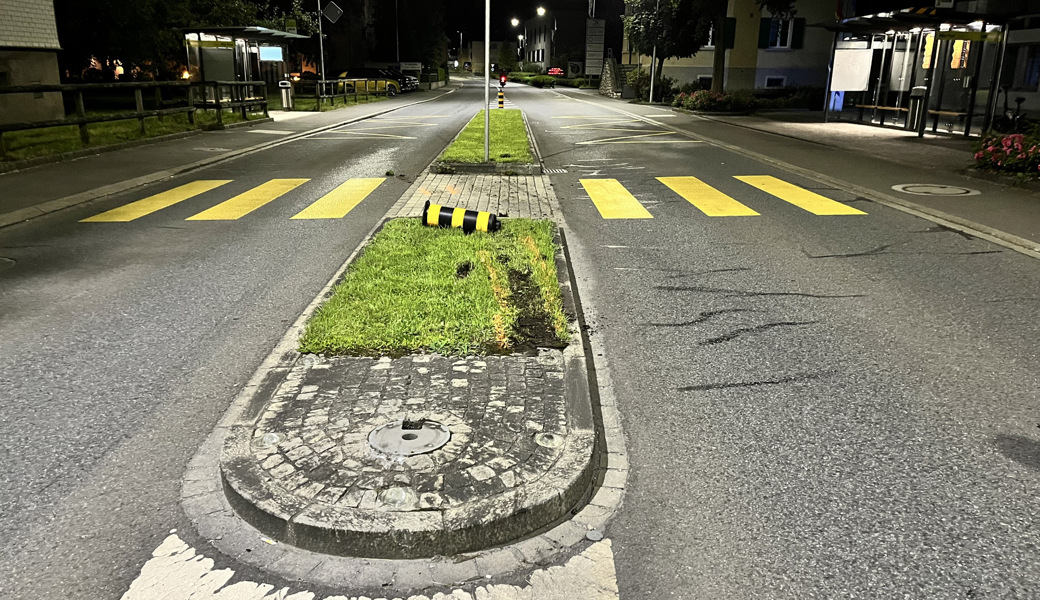 Der unbekannte Lenker verliess die Unfallstelle in Triesen.