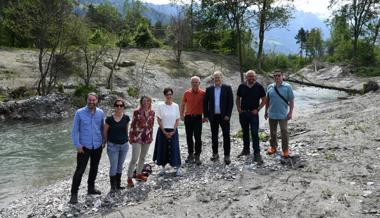 Im revitalisierten Abschnitt fliesst jetzt Wasser: «Binnenkanal ist hier kein Kanal mehr»