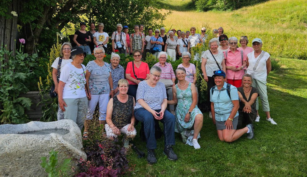 Frauenband im Bündnerland unterwegs