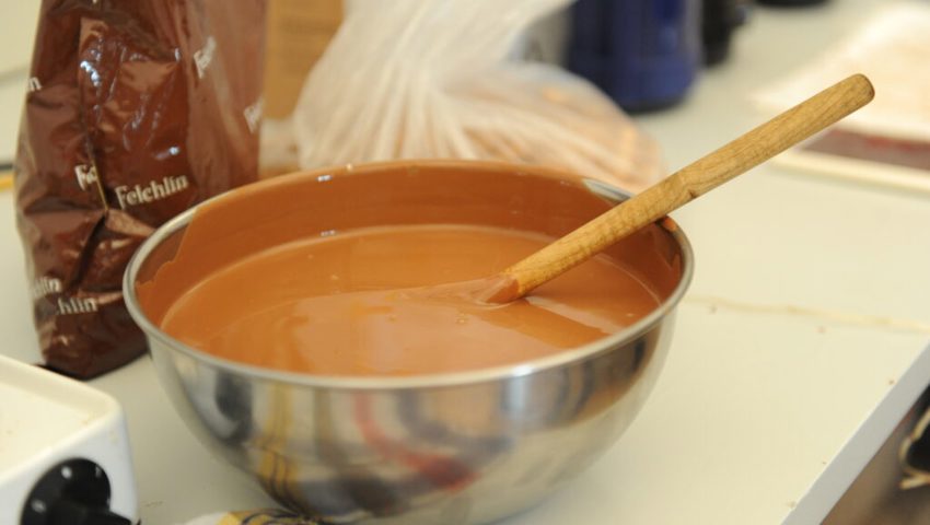  Der Confiserie Wanger fehlen derzeit noch 100 Kilogramm Schokolade. 