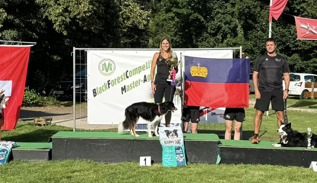 Tanja Fähndrich (Mitte) entschied den Agility Master Cup 2024 für sich. 