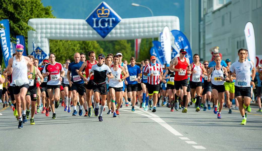 Derniere: Am 11. Juni 2022 nehmen die Läufer in Gamprin ein letztes Mal die anstrengenden Kilometer nach Malbun in Angriff. Günther Büchel