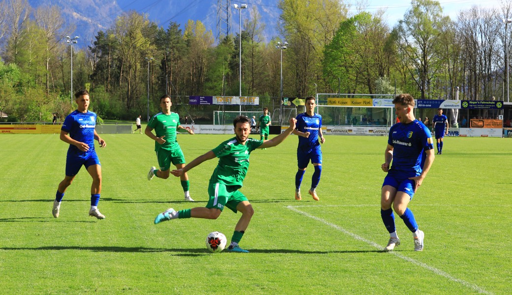 Der FC Buchs kann doch noch siegen: Am Mittwochabend gelingt ein 4:1-Auswärtserfolg beim Leader FC Altstätten.