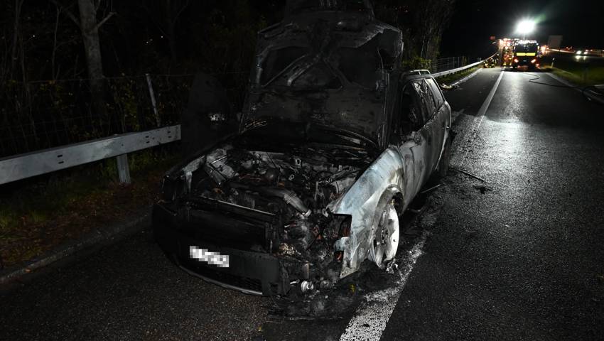 Die Feuerwehr brachte den Brand rasch unter Kontrolle.