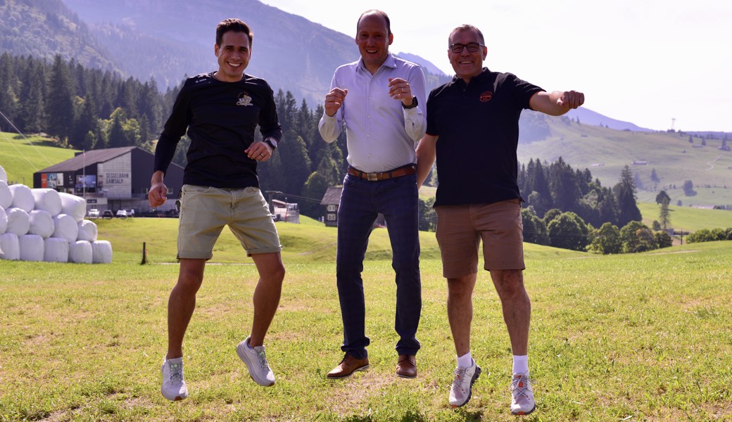 Die Menschen hinter den beiden Anlässen (von links): Fabian Lehner, Michael Müller und Ralph Turke.