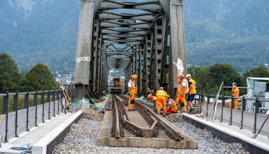 Bahnstrecke Feldkirch – Buchs: Nächste Sperre ist 2026 geplant