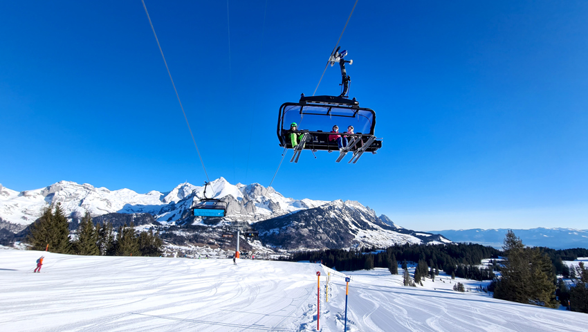 Es kamen weniger Gäste ins Skigebiet.