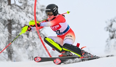 Zelger rückt beim Slalom einen Platz nach hinten