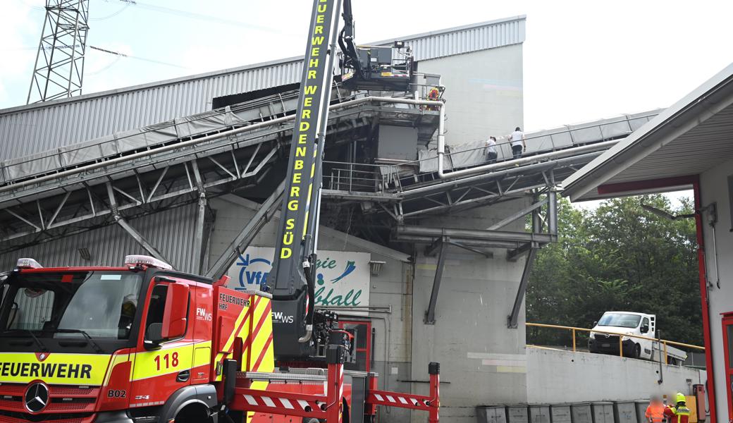 Die Feuerwehr konnte den Brand rasch löschen.