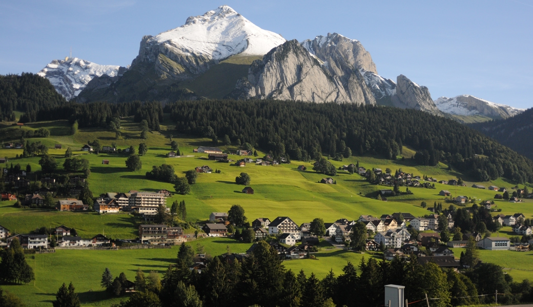 Finanziell derzeit gut gebettet: Die Gemeinde Wildhaus-Alt St. Johann