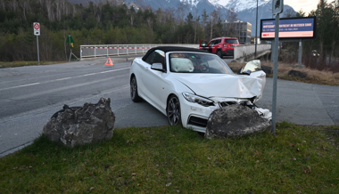 Karambolfahrt auf der Vaduzer Mühleholzbrücke