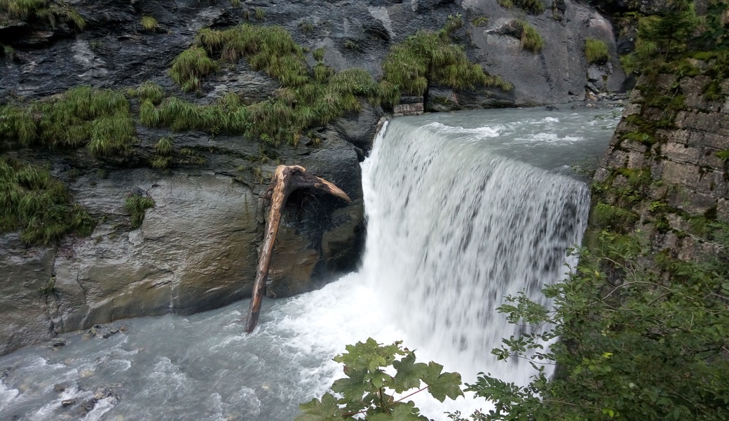 Die Strasse durch die Taminaschlucht zum Alten Bad Pfäfers ist wieder offen.