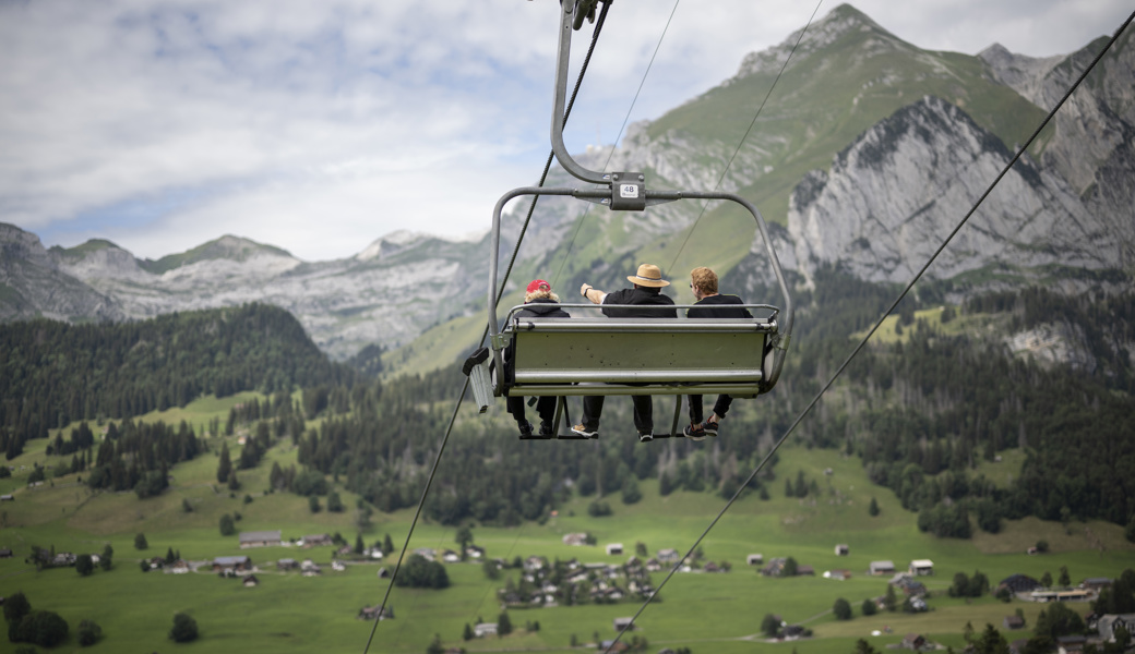 Dieses Jahr kamen im Vergleich mit dem Vorjahr mehr Touristen ins Obertoggenburg - jedoch bleiben sie nicht so lange.