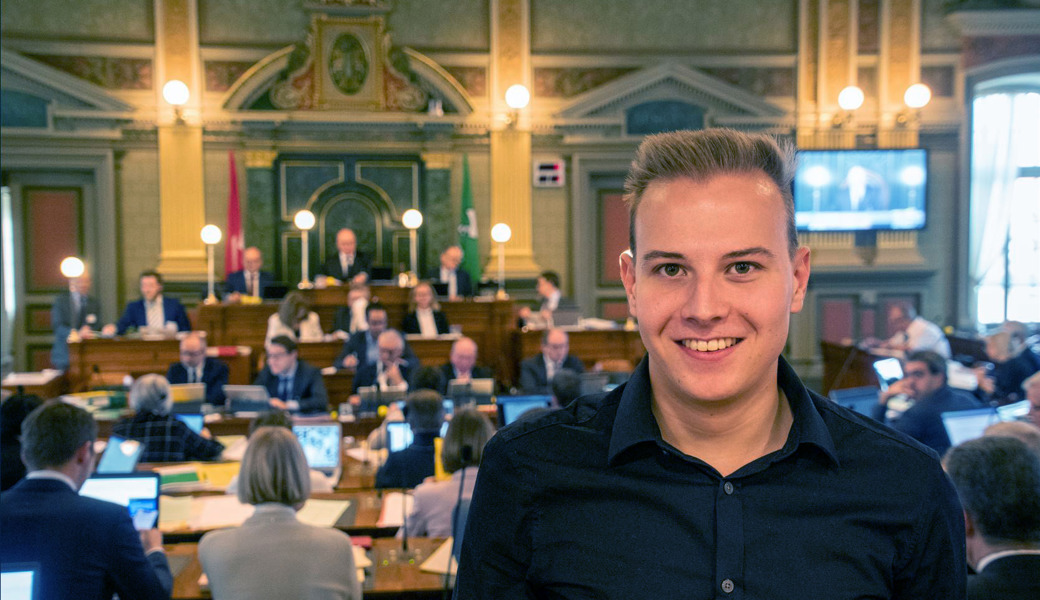 Der Bisherige Lukas Huber aus Unterwasser wurde nominiert. 