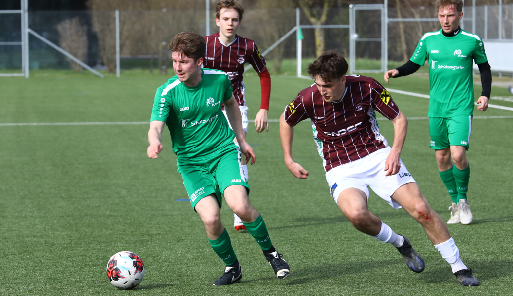 Die Zeit der Freundschaftsspiele, wie hier am Triet Storen Wintercup in Ruggell, ist vorbei. Die erste Mannschaft des FC Buchs brennt auf den Rückrundenauftakt, auch wenn die Baustelle, fehlende Kadertiefe aufgrund von Verletzungspech, noch nicht behoben ist.