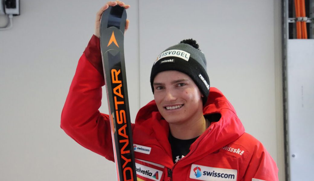  Platz acht für Josua Mettler in der ersten von zwei Europacupabfahrten in Kvitfjell (Norwegen). 