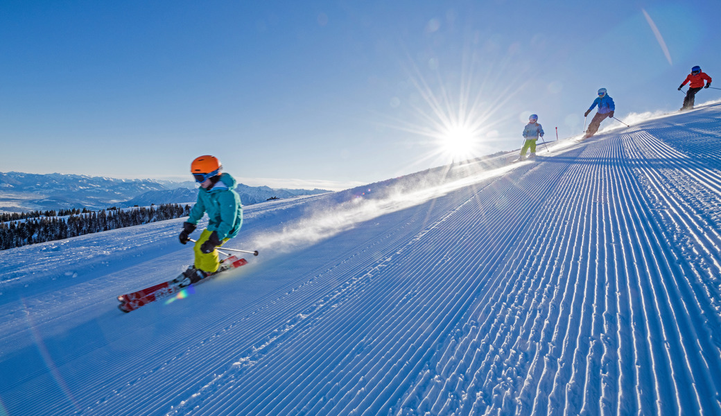 Skispass pur: In Wildhaus war und ist man gute Dinge für die laufende Saison.