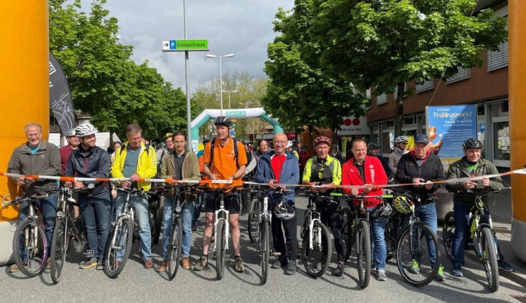  1. Mai: Der 15. Slow Up Werdenberg-Liechtenstein wird gestartet. 