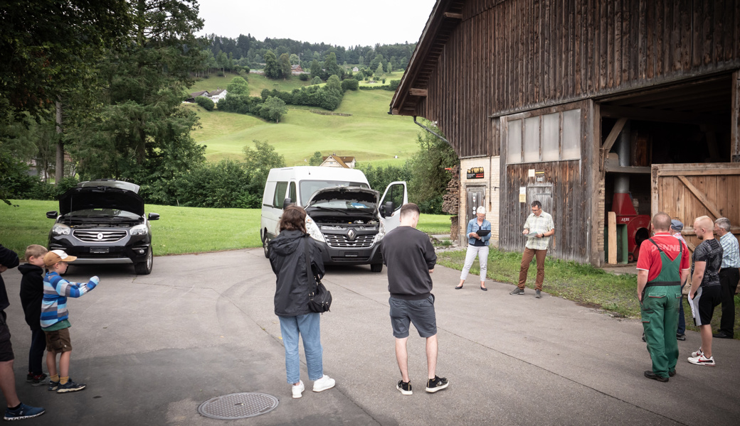 Die Versteigerung fand im kleinen Rahmen statt.