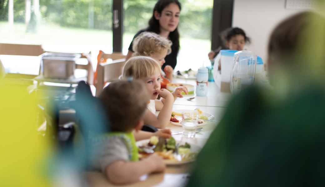 Auf 100 Kinder kommen 8 Betreuungsplätze: Damit liegt der Kanton St. Gallen deutlich unter dem schweizweiten Durchschnitt.