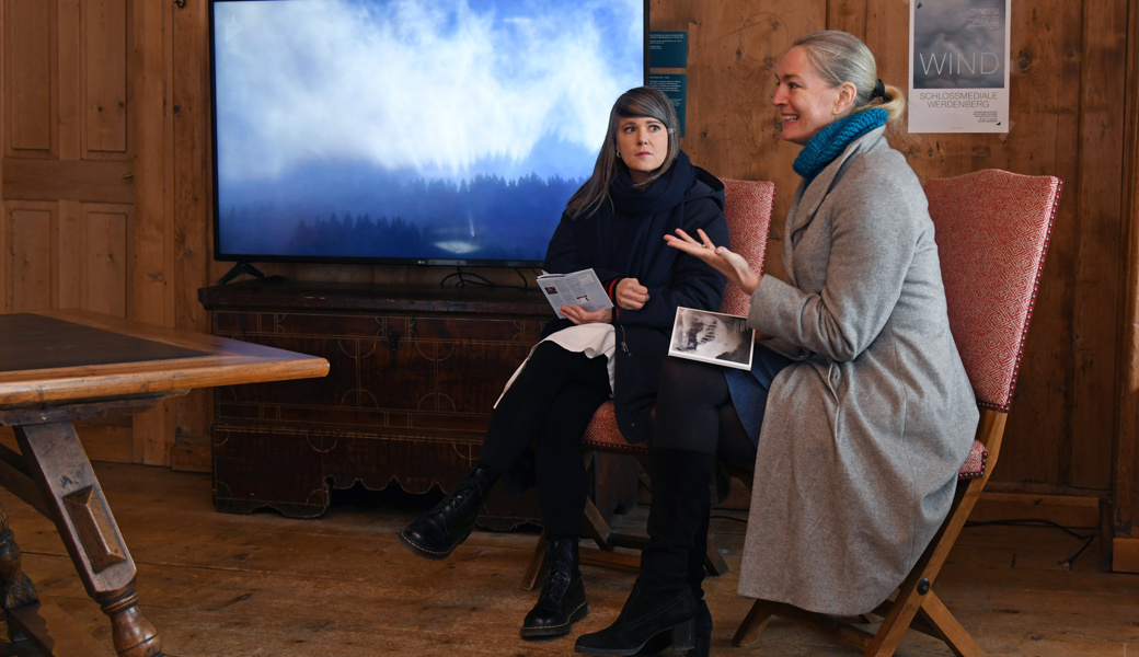 Mirella Weingarten (rechts) und Babette Karner stellten das Programm vor.