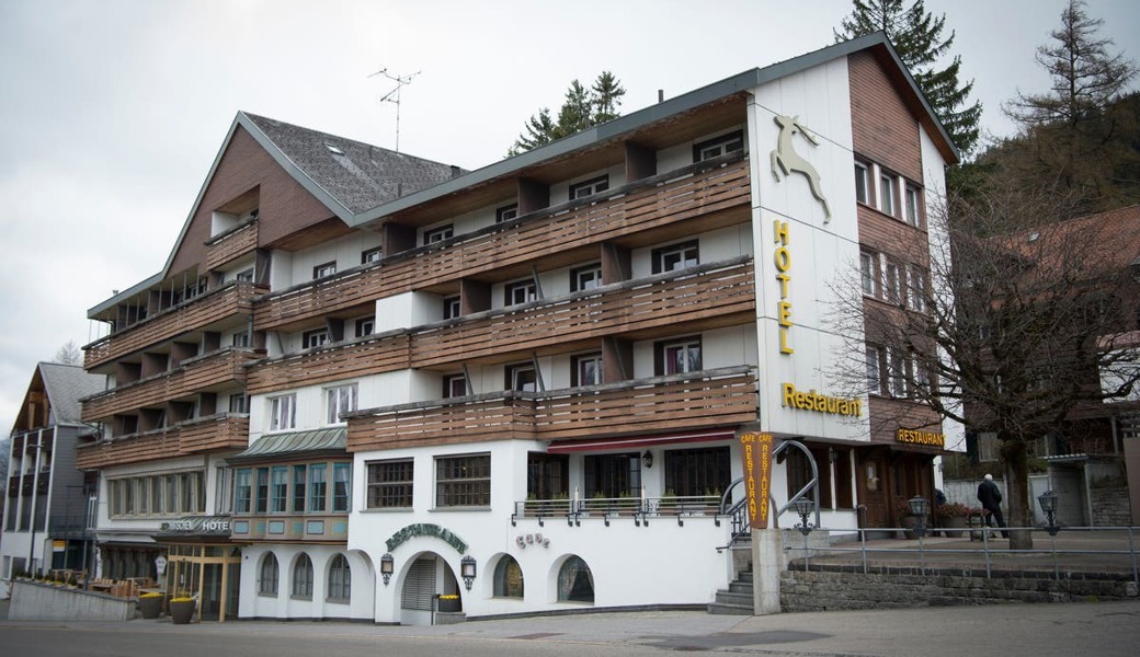 Das Hotel Hirschen in Wildhaus ist weiterhin normal geöffnet.