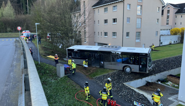 Bus in Schaanwald auf Abwegen ins Grüne