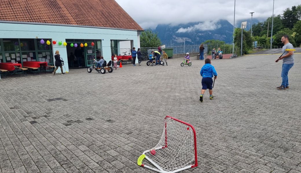 Beim Jubiläumsfest wurden neben vielen anderen Aktivitäten auch Gesichter bemalt. 