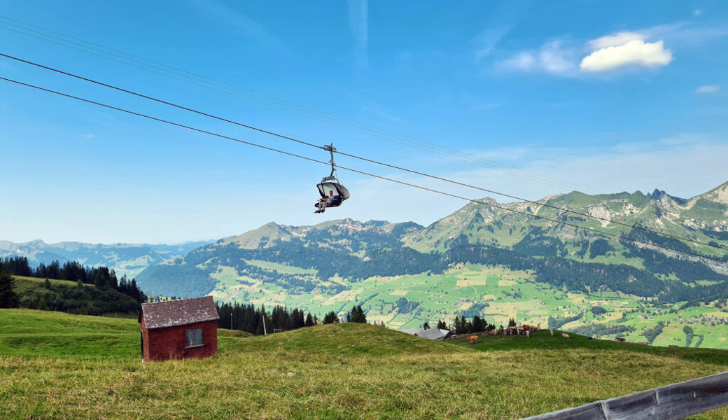  An schönen Tagen zählten die Bergbahnen Wildhaus bis zu 500 Besucherinnen und Besucher. 