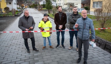 Stadt und Anwohnende weihten die neue «Kleestrasse» ein