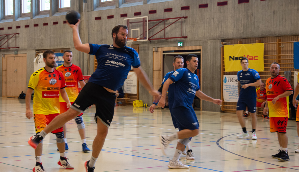 Jubiläumsspiel zum 50-jährigen Bestehen: Die Männer des Handballclubs Buchs-Vaduz trugen ein Freundschaftsspiel gegen die HSG Börde aus Deutschland aus und unterlagen mit 29:33.