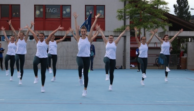 STV Gams glänzt in der Team Aerobic mit Rang eins