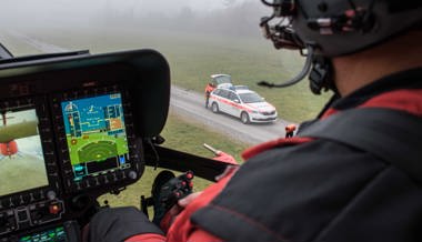 Von Raupenbagger eingeklemmt: Forstarbeiter schwer verletzt