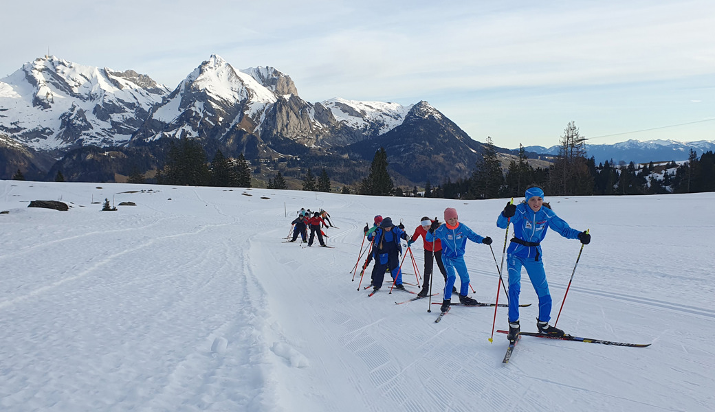 Cologna Fun Parcours: Juchzer in der Abfahrt