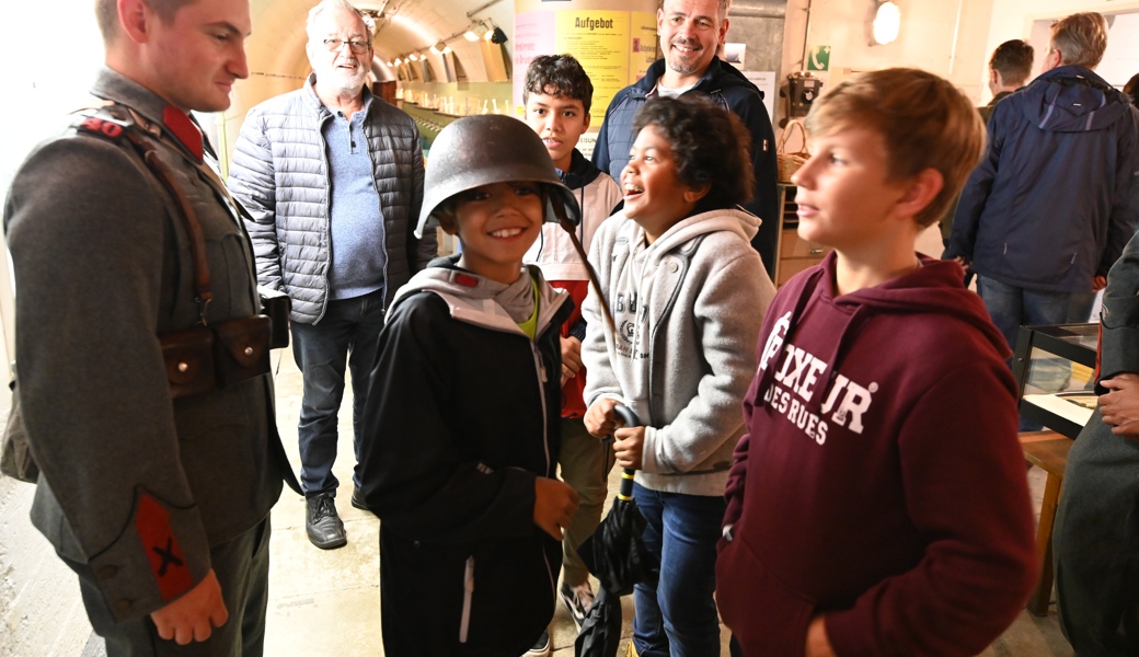 Geschichte zum Anfassen an der ORF-Langen Nacht der Museen 2019 im Festungsmuseum Heldsberg bei St.Margrethen.