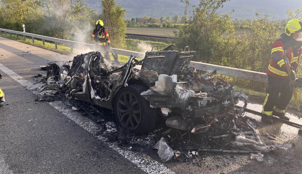 Die Feuerwehr konnte den Brand rasch löschen.