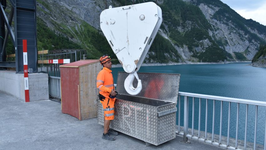  Demnächst wird das Wasser nach und nach aus dem See abgelassen.