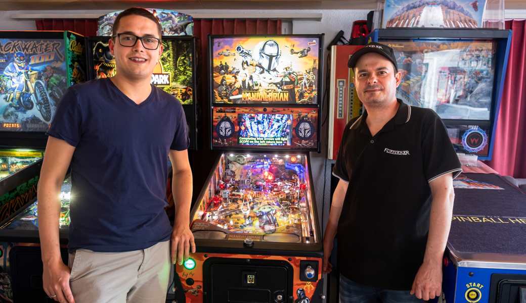 Stelldichein der Pinball Wizards: Bucher und Haltner wollen's wissen