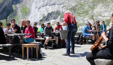 Das Freilufttheater auf der Zwinglipass-Hütte vor dem Altmann beendete seine Saison