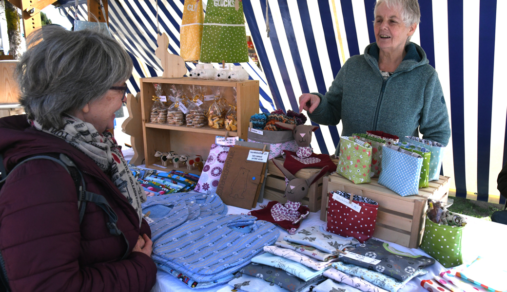 Genüssliches Verweilen zwischen 40 Marktständen