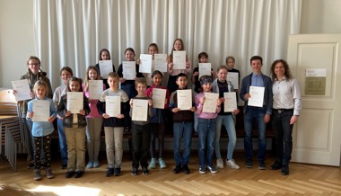 29 Musikschülerinnen und -schüler am Stufentest