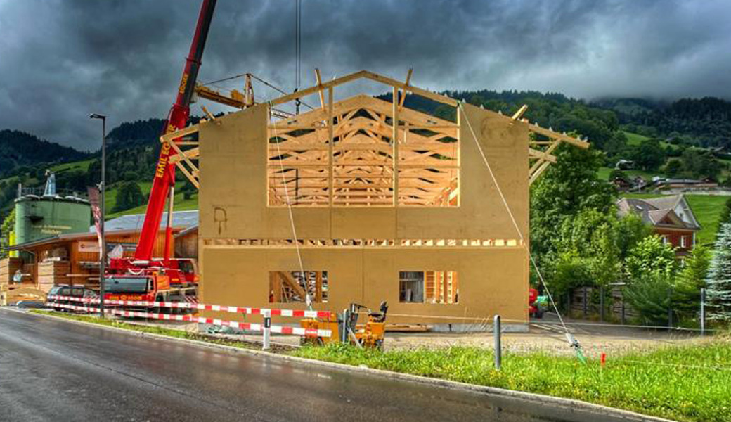 Schlussendlich entschied sich Andreas Bischof für einen Neubau in Unterwasser statt eines Wiederaufbaus in Wildhaus.