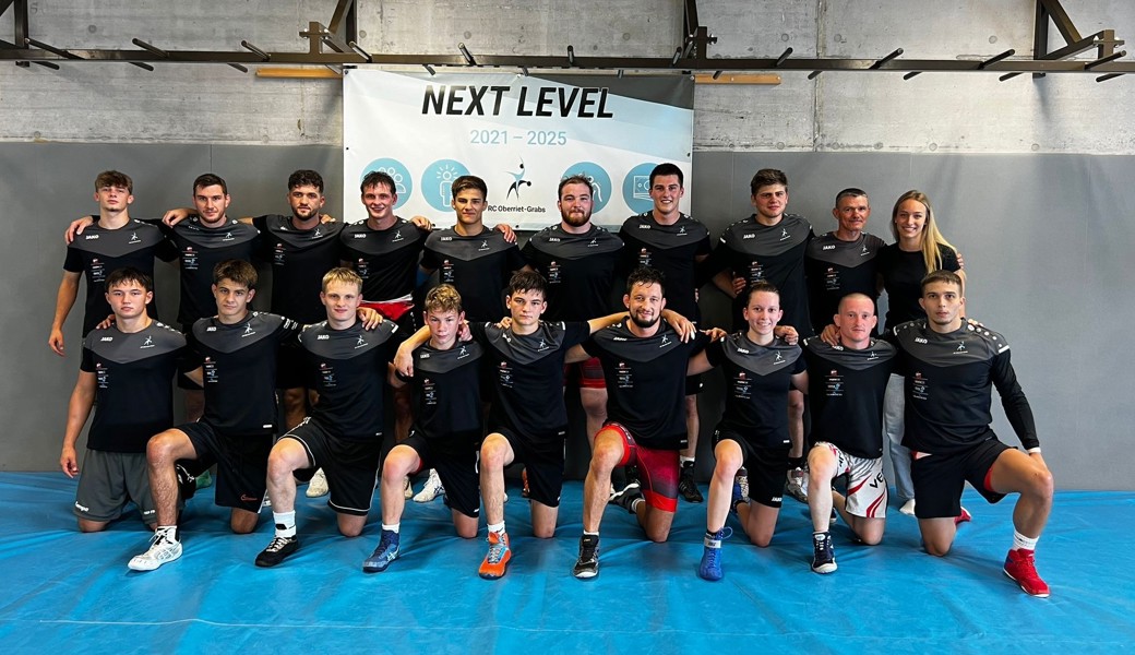 Das Aktivteam des Ringerclubs Oberriet-Grabs nutzte das Grenzlandturnier zur Vorbereitung auf die Swiss Wrestling Premium League, die in zwei Wochen startet. 