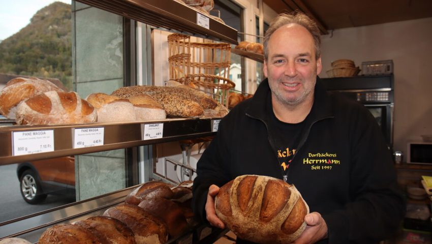  Am Stromverbrauch aber nicht beim Personal sparen: So das Motto von Jean Claude Herrmann, Inhaber Dorfbäckerei Herrmann. 